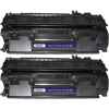 2 x Compatible HP CE505A Toner Cartridge 05A