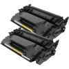 2 x Compatible HP CF226X Toner Cartridge 26X