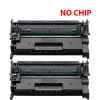 2 x Compatible HP CF276A Toner Cartridge 76A - NO CHIP Version