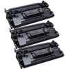 3 x Compatible HP CF287A Toner Cartridge 87A