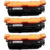 3 x Compatible HP CF320A Black Toner Cartridge 652A