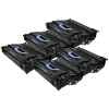 5 x Compatible HP CF325X Toner Cartridge 25X