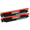 2 x Compatible HP CF350A Black Toner Cartridge 130A