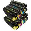 2 Lots of 4 Pack Compatible HP CF360X CF361X CF363X CF362X Toner Cartridge Set 508X