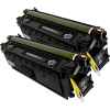 2 x Compatible HP CF360X Black Toner Cartridge 508X