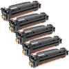 5 x Compatible HP CF380X Black Toner Cartridge 312X