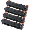 4 Pack Compatible HP CF510A CF511A CF513A CF512A Toner Cartridge Set 204A