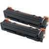 2 x Compatible HP CF510A Black Toner Cartridge 204A