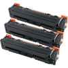 3 x Compatible HP CF510A Black Toner Cartridge 204A