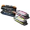 4 Pack Compatible HP Q2670A Q2671A Q2672A Q2673A Toner Cartridge Set 309A