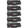 5 x Compatible HP Q7551X Toner Cartridge 51X