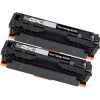 2 x Compatible HP W2040X Black Toner Cartridge 416X