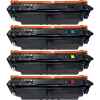 4 Pack Compatible HP W2100X W2101X W2103X W2102X Toner Cartridge Set 210X