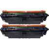 2 x Compatible HP W2100X Black Toner Cartridge 210X