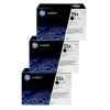 3 x Genuine HP CE255A Toner Cartridge 55A