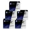 5 x Genuine HP CE255X Toner Cartridge 55X