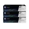 3 x Genuine HP CE310A Black Toner Cartridge 126A