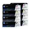 2 Lots of 4 Pack Genuine HP CE320A CE321A CE322A CE323A Toner Cartridge Set 128A