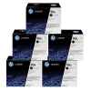 5 x Genuine HP CE390A Toner Cartridge 90A