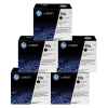 5 x Genuine HP CE390X Toner Cartridge 90X