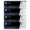 4 Pack Genuine HP CF210X CF211A CF213A CF212A Toner Cartridge Set 131X 131A