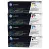 4 Pack Genuine HP CF380X CF381A CF383A CF382A Toner Cartridge Set 312X 312A