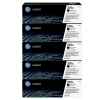 5 x Genuine HP CF400X Black Toner Cartridge 201X