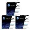 3 x Genuine HP W1470Y Toner Cartridge 147Y