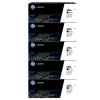 5 x Genuine HP W2000A Black Toner Cartridge 658A