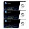 3 x Genuine HP W2010A Black Toner Cartridge 659A