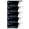 5 x Genuine HP W2040X Black Toner Cartridge 416X