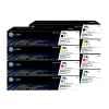 2 Lots of 4 Pack Genuine HP W2090A W2091A W2092A W2093A Toner Cartridge Set 119A