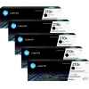 5 x Genuine HP W2100X Black Toner Cartridge 210X