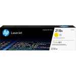 1 x Genuine HP W2182A Yellow Toner Cartridge 218A