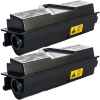 2 x Non-Genuine TK-1134 Toner Cartridge for Kyocera FS-1030MFP FS-1130MFP