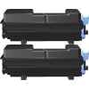 2 x Non-Genuine TK-3414 Toner Cartridge for Kyocera PA5000