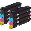 2 Lots of 4 Pack Non-Genuine TK-544 Toner Cartridge Set for Kyocera FS-C5100DN