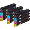 3 Lots of 4 Pack Non-Genuine TK-544 Toner Cartridge Set for Kyocera FS-C5100DN