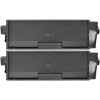 2 x Non-Genuine TK-594K Black Toner Cartridge for Kyocera FS-C2026MFP FS-C2526MFP