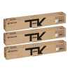 3 x Genuine Kyocera TK-8119K Black Toner Cartridge M8124 M8130