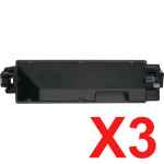 3 x Non-Genuine TK-5309K Black Toner Cartridge for Kyocera TASKAlfa-351ci