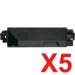 5 x Non-Genuine TK-5309K Black Toner Cartridge for Kyocera TASKAlfa-351ci