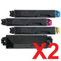 2 Lots of 4 Pack Non-Genuine TK-5309 Toner Cartridge Set for Kyocera TASKAlfa-351ci