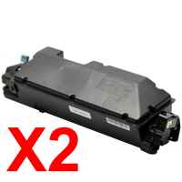 2 x Non-Genuine TK-5349K Black Toner Cartridge for Kyocera TASKAlfa-352ci