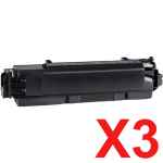 3 x Non-Genuine TK-5394K Black Toner Cartridge for Kyocera PA4500