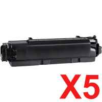 5 x Non-Genuine TK-5394K Black Toner Cartridge for Kyocera PA4500