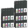 20 Pack Compatible Lexmark #100XL Ink Cartridge Set High Yield (5BK,5C,5M,5Y) 14N1069A 14N1070A 14N1071A 14N1068A