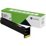 1 x Genuine Lexmark CX961 CX962 CX963 CS963 77L1HY Yellow Toner Cartridge High Yield Return Program