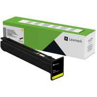 1 x Genuine Lexmark CX961 CX962 CX963 CS963 77L1HY Yellow Toner Cartridge High Yield Return Program