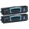 2 x Compatible Lexmark E230 E232 E330 E332 E342 Toner Cartridge 34217HR 34217XR